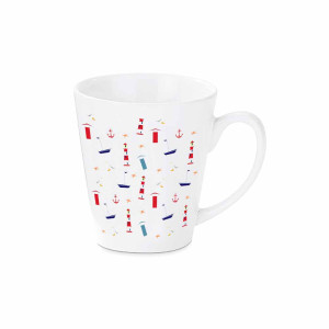 Mini tasse conique 210 ml Mini mug conique personnalisé en céramique