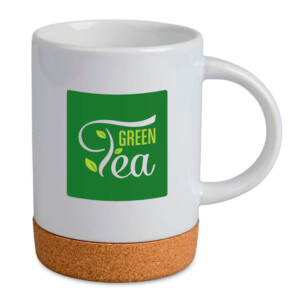 Mug fond liège 440 ml Mug personnalisé avec logo entreprise et fond liège anti dérapant