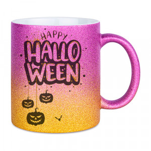 Mugs pailletés dégradé couleur 330 ml Mug personnalisé paillettes