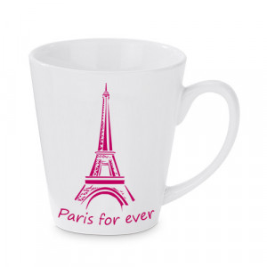 Mug conique 355 ml blanc Mug conique 355 ml personnalisé