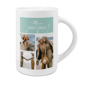 Tasse personnalisée anse design 300 ml Tasse personnalisée design en céramique 300 ml