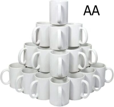 Mug blanc sublimation grade AA - Tarif grossiste