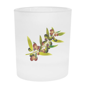 Verre effet givré 180 ml verre dépoli personnalisé 180 ml