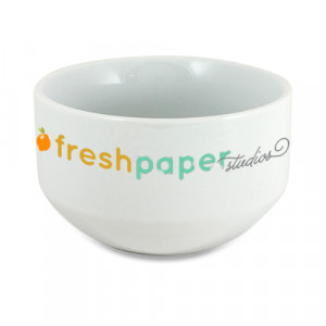 Bol personnalisé avec logo 600 ml en céramique