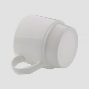 Mug tasse expresso blanc à personnaliser en céramique
