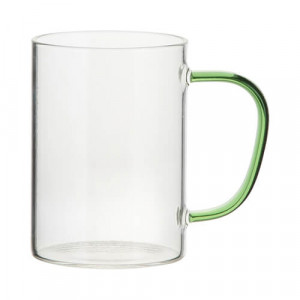 Mug-verre-transparent-anse-vert-clair-personnalisable