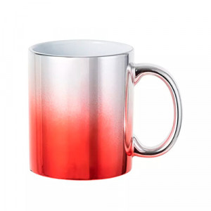 mug dégradé rouge à personnaliser