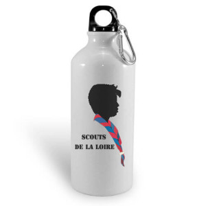 Gourde personnalisé avec logo et texte