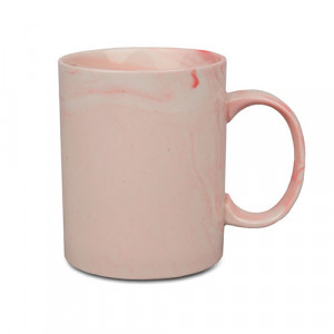 Mug rose 330 ml personnalisable