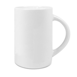 Tasse personnalisable anse design à imprimer avec texte et logo entreprise