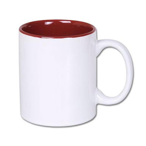 Réf. mugic-marron Mug couleur marron à personnaliser en céramique