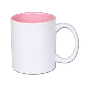 Réf. mugic-rose Mug rose céramique personnalisable par sublimation