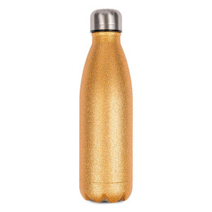 Réf. Bout1-500-or bouteille isotherme or personnalisable 500 ml