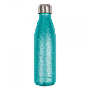 Réf. Bout1-500-bleu pailleté Thermos bleu personnalisable 500 ml