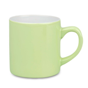Réf. MiniMug180ml-vert Mini mug vert personnalisable en céramique 180 ml