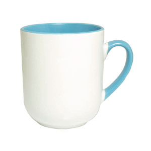 TasseCafe290 - bleu clair tasse bleu clair personnalisable