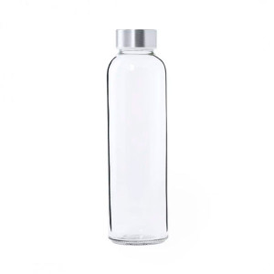 Réf. BoutVerre - inox Bouteille en verre à personnaliser 500 ml
