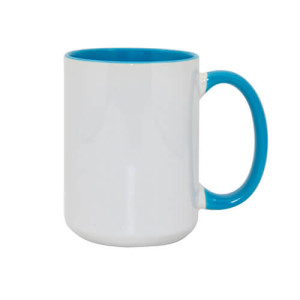 Réf. Mugia450-bleu ciel Grand mug intérieur et anse bleu ciel 450 ml