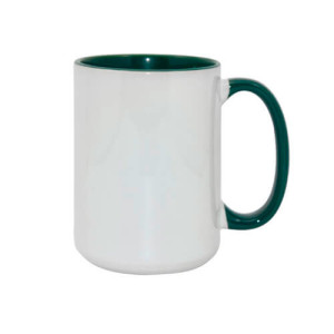 Réf. Mugia450-vert Mug personnalisable céramique couleur vert