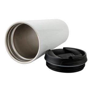 Réf. Tumbler2I - blanc Mug métal tumbler blanc à personnaliser