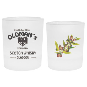 Gobelets verres personnalisés dépolis 180 et 240 ml