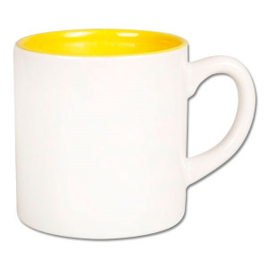 Réf. MiniMugic - jaune Mini mug expresso jaune personnalisable 180 ml