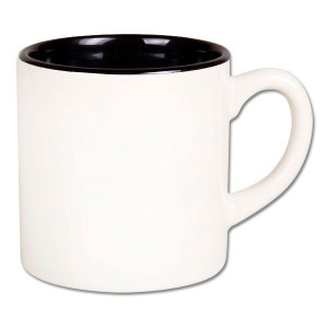Réf. MiniMugic - noir Mug petite taille 180 ml en céramique personnalisable