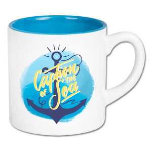 Réf. MiniMugic - bleu Mini mug personnalisé 180 ml intérieur couleur bleu