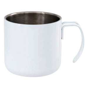 Tasse métal personnalisable pour le camping