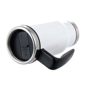 Réf. MugThermo2 - blanc Mug thermos personnalisable pour le voyage 500 ml