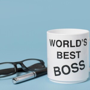 Mug entreprise avec texte personnalisé humoristique