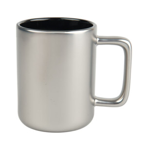 Mug argenté mat sublimable 360 ml
