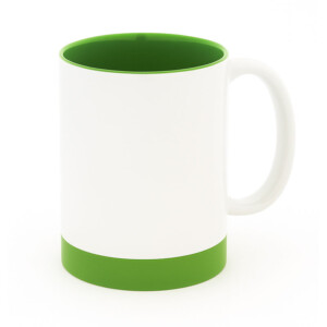 Réf. MugCEmb - vert Mug personnalisable vert 300 ml