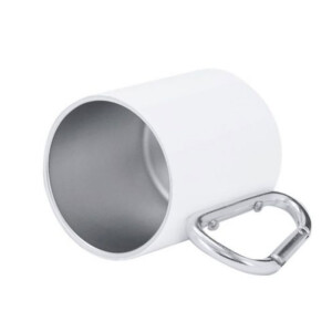Mini mug inox à personnaliser par sublimation avec logo et texte